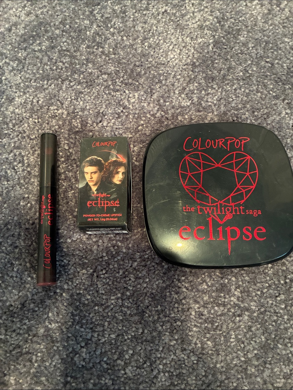 ColourPop Twilight Saga Eclipse Set